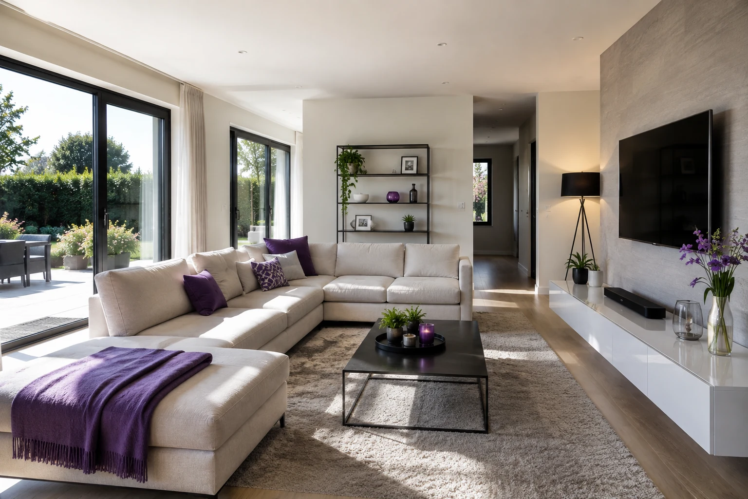 Intérieur propre et soigné